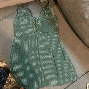 Blue life mini dress